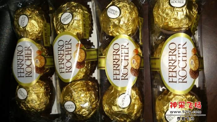 从化神采飞扬赠送金莎朱古力