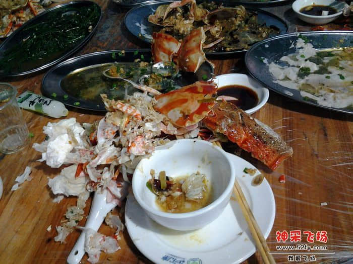 甘大个人从来没试过吃海鲜吃得这么爽的！