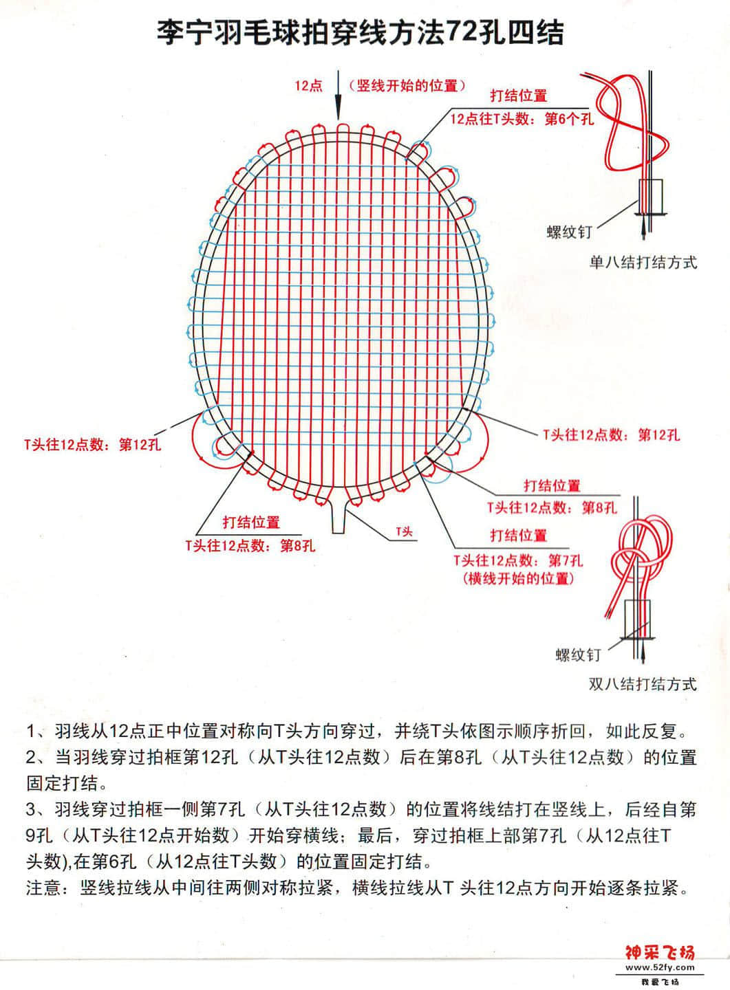 从化羽毛球拉线