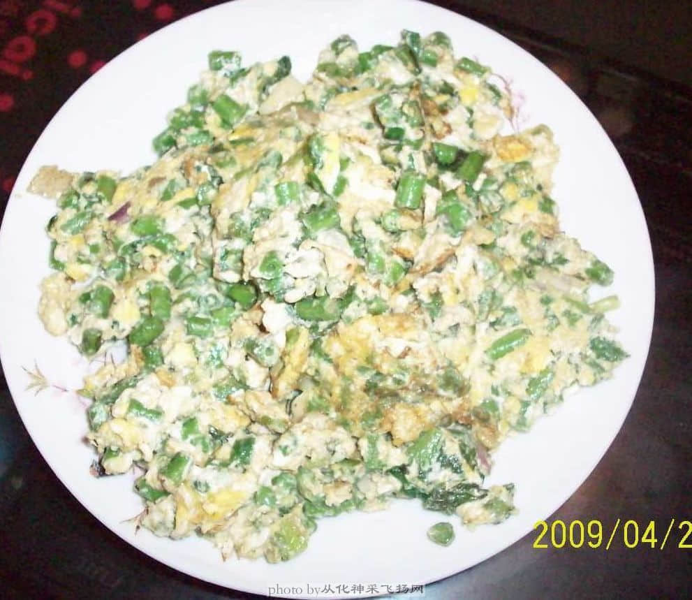豆角煎蛋